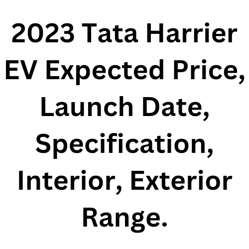 Tata Carrier ev price